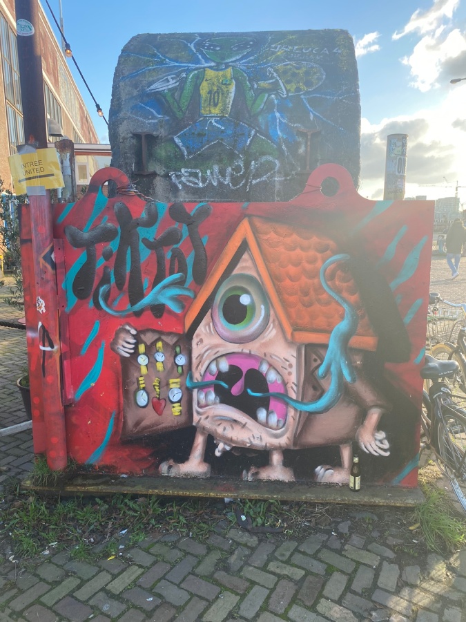 tiktoy, ndsm, graffiti, amsterdam